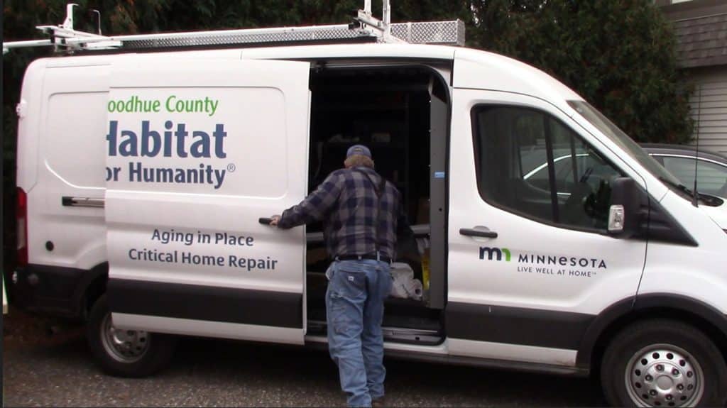 Goodhue County Habitat for Humanity Home Repairs Van